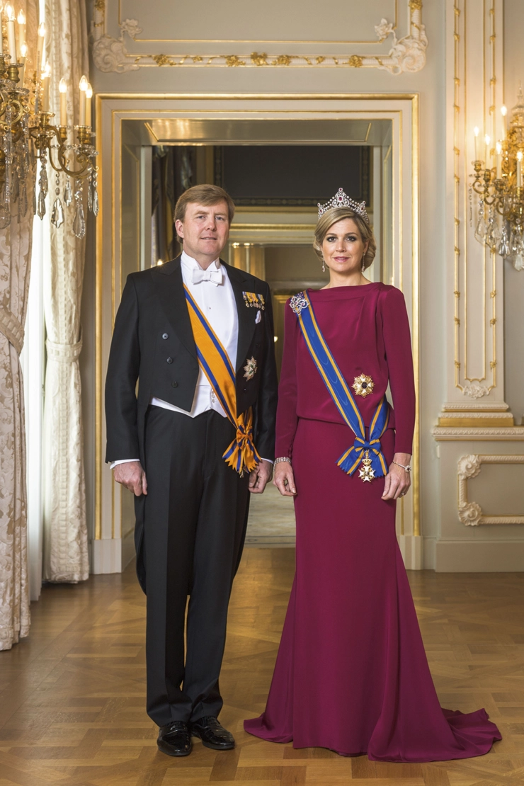 De koning speelt op safe