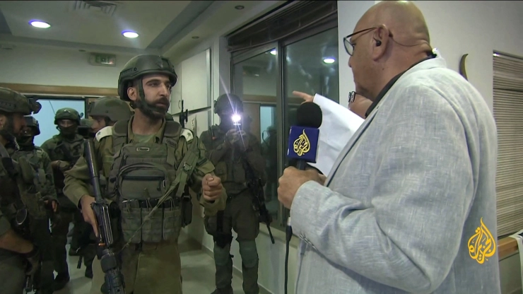 Al Jazeera:&nbsp; ‘Israëlische inval in kantoor op de Westoever is criminele daad’