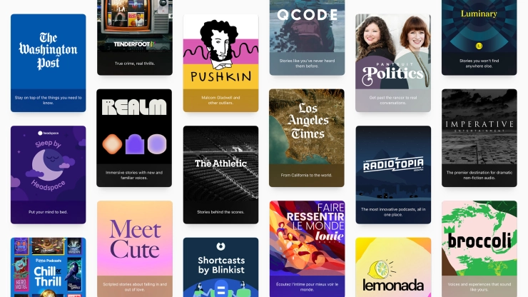 Apple stelt officiële start betaalde podcastdienst uit tot later deze maand