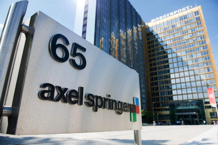 Axel Springer weg uit Rusland