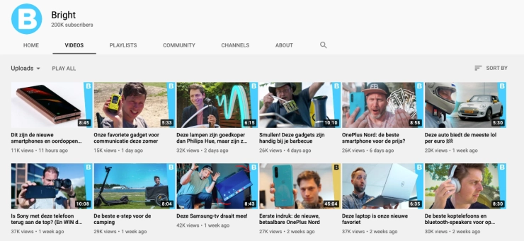 RTL’s Bright verdubbelt aantal abonnees op YouTube in één jaar