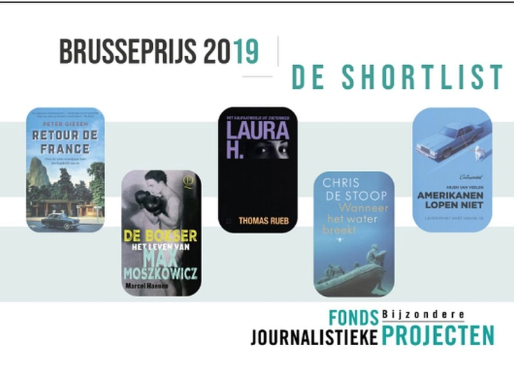 Shortlist Brusseprijs 2019 bekend