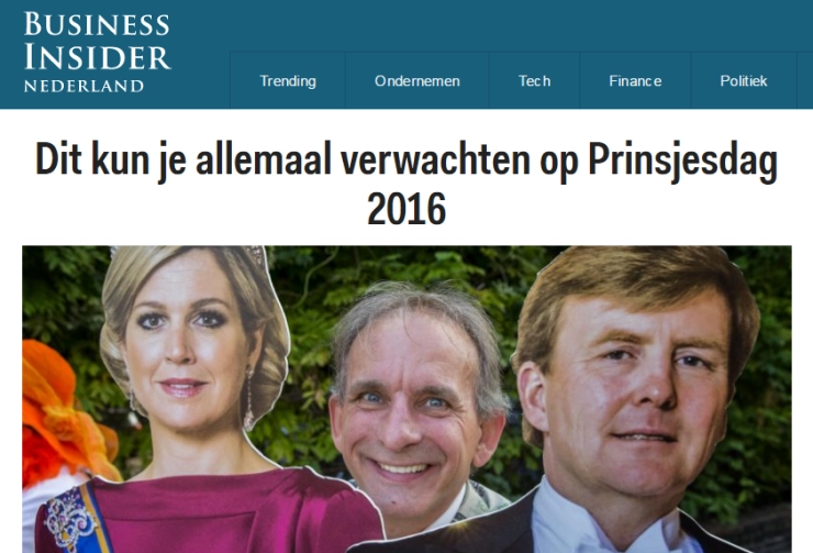 Website Businessinsider van start