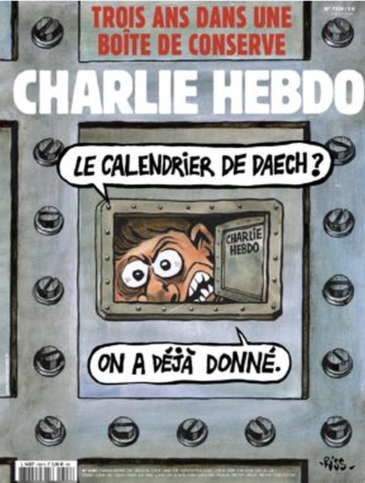 Charlie Hebdo moet wekelijks 15.000 bladen verkopen om beveiligingskosten te kunnen betalen