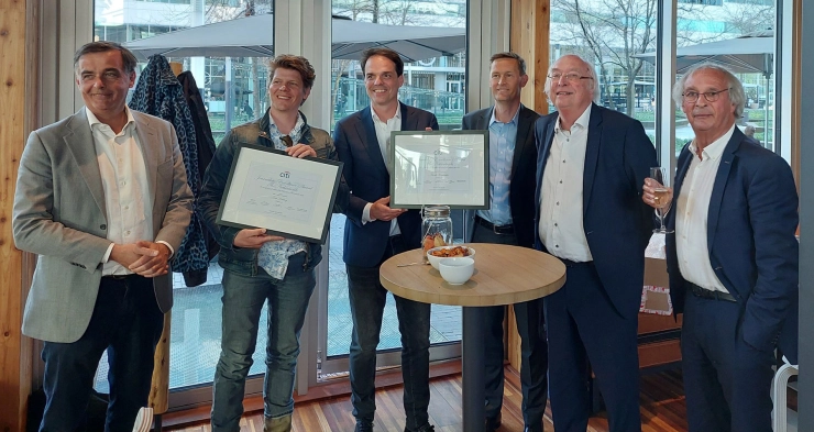 Citi Journalistic Excellence Award naar Tom Kreling en Frank Hendrickx (Volkskrant)