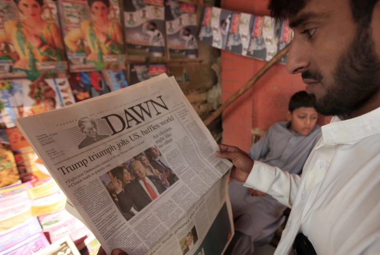 Pakistan overweegt strafmaatregelen tegen dagblad Dawn