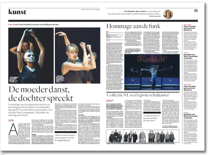 Dummy van het nieuwe Het Parool