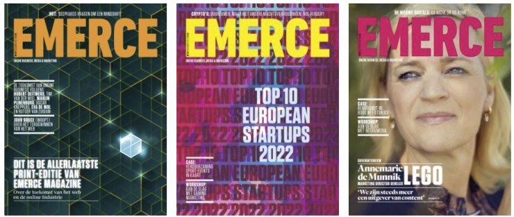 Emerce verschijnt niet meer in print en stapt volledig over op digitaal