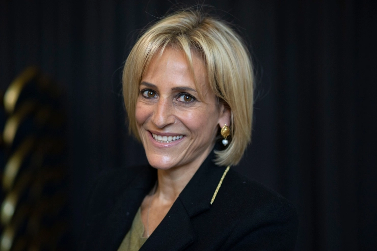 Newsnight-presentator Emily Maitlis stapt op bij de BBC
