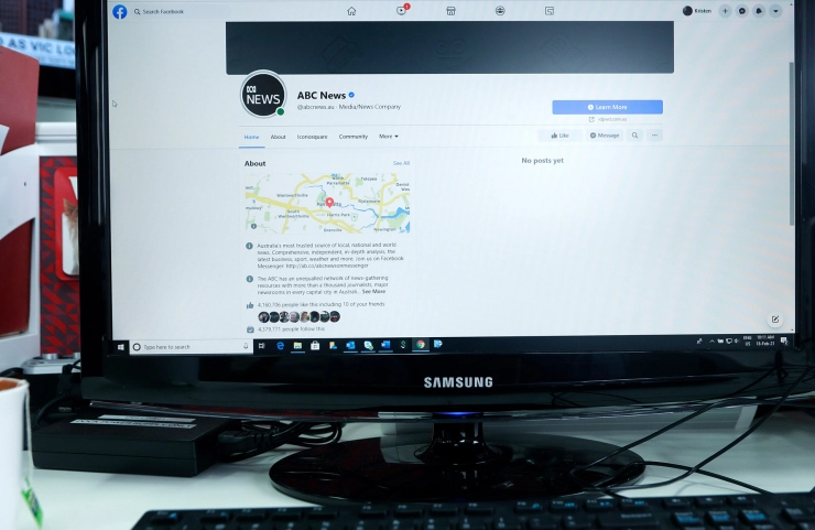Verkeer Australische nieuwssites fors gedaald na actie Facebook