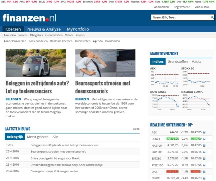 Z24 en Springer samen in finanzen.nl