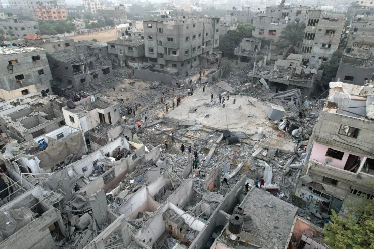 Internet- en telefoonverbinding in Gaza begint terug te keren
