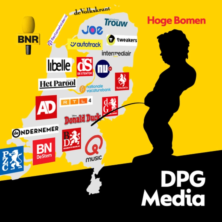 Luistertip: BNR onderzoekspodcast Hoge Bomen legt DPG Media onder de loep