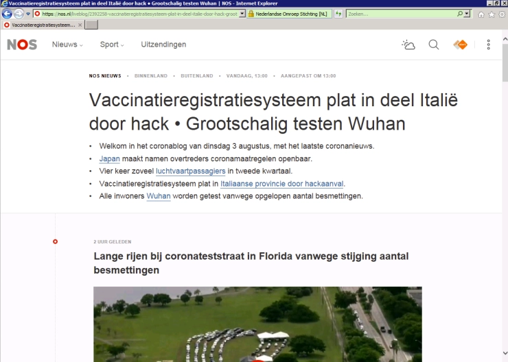 NOS: ‘Kies wat moderners dan Internet Explorer’