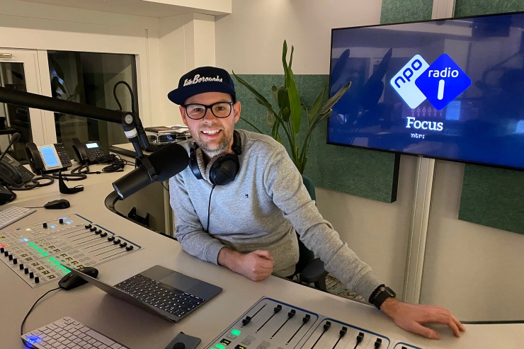 Jacob de Vries verhuist van NPO Radio 1 naar Munck Studios