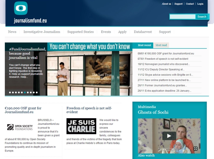 190.000 euro voor Journalismfund.eu