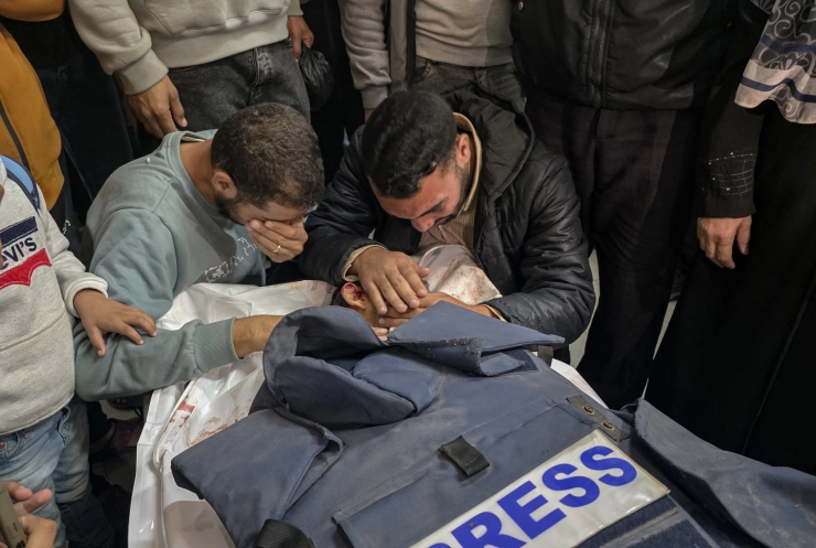 IFJ: vooral in Gaza dit jaar veel journalisten gedood