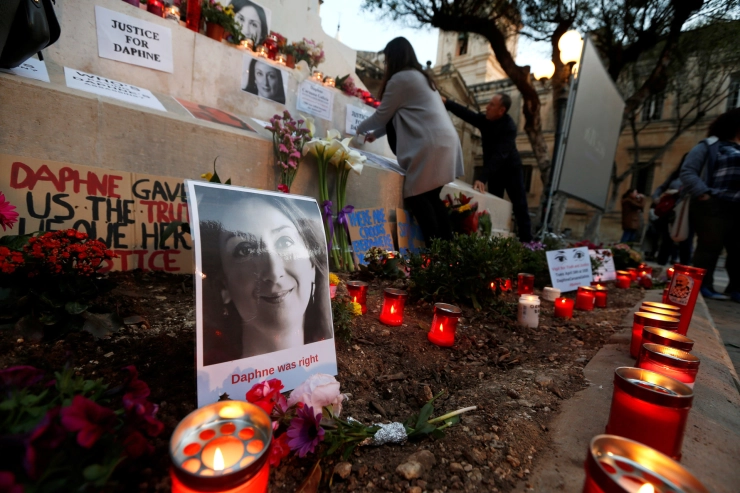 Verdachte in moordzaak Caruana Galizia op borgtocht vrij