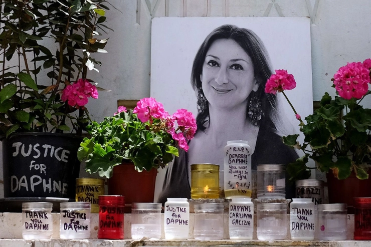 Malta: levenslange gevangenisstraffen voor betrokkenheid moord Daphne Caruana Galizia