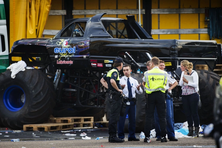 Justitie eist foto’s monstertruck op