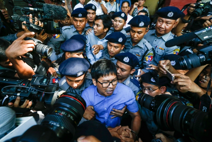 Myanmar: Reuters-journalisten wacht mogelijk 14 jaar cel