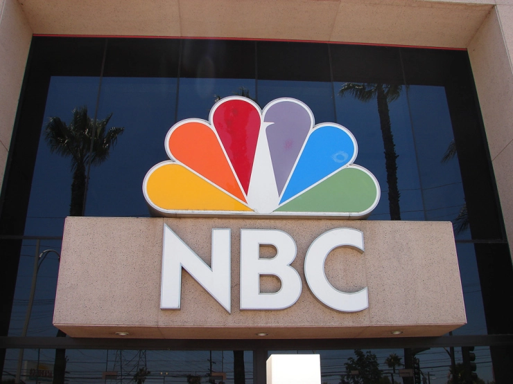 NBC-presentator loog niet expres