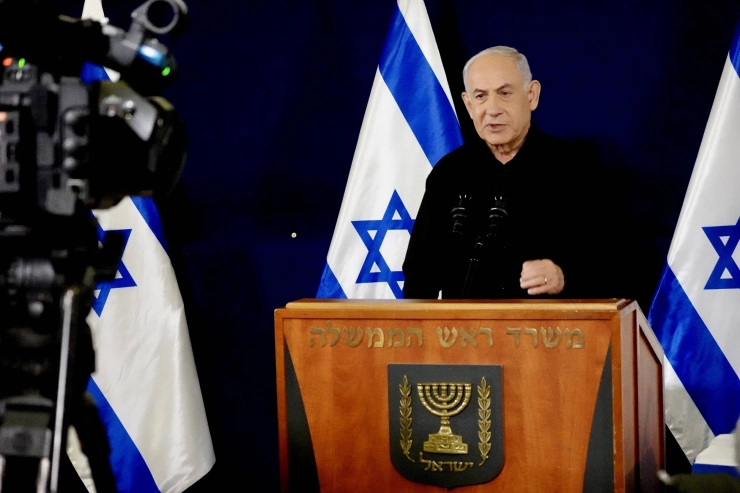 Netanyahu beschuldigt fotografen van internationale media van medeplichtigheid bij Hamas-aanslag