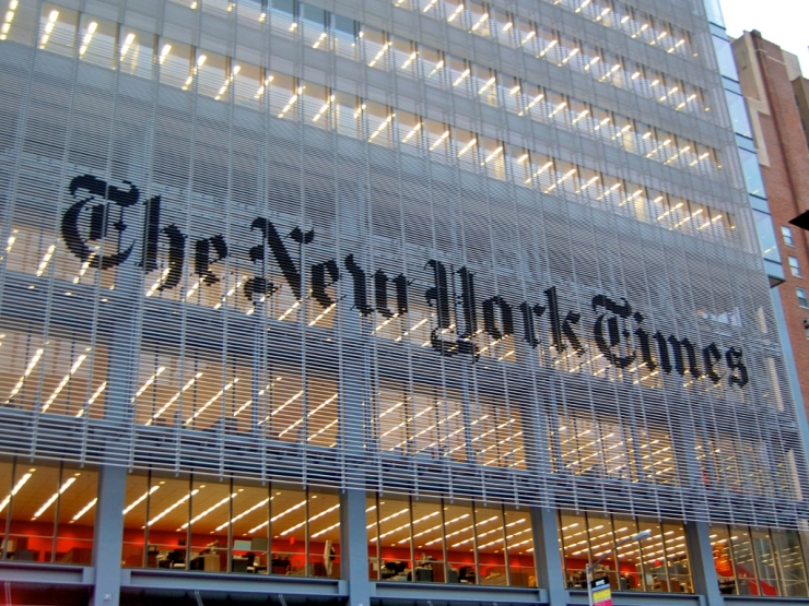 New York Times werkt vakbondsvorming tegen
