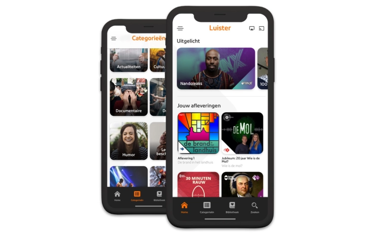 NPO bundelt volledige podcast-aanbod met ‘NPO Luister’ in één app
