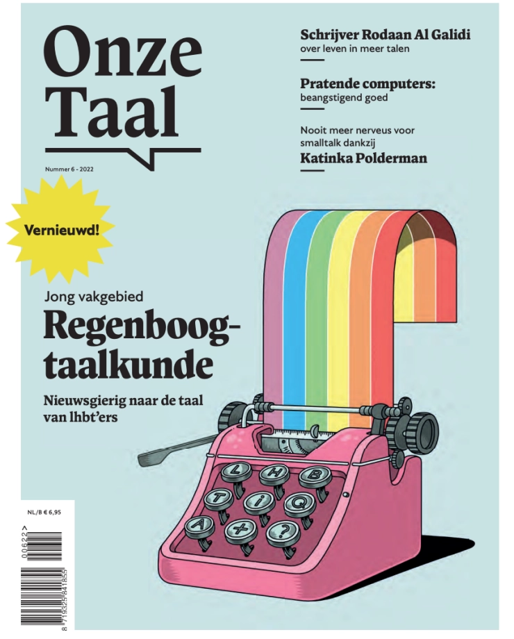 Taaltijdschrift Onze Taal krijgt opfrisbeurt en meer pagina’s