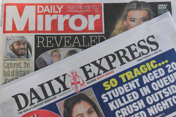 Britse uitgever Daily Miror stuurt honderden werknemers met verplicht verlof