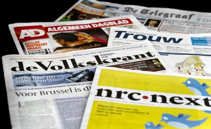 Oplage dagbladen ruim 40 procent omlaag sinds 2000
