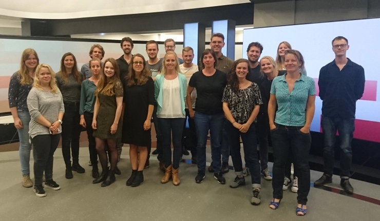 Jasper Meeuwissen maakt beste verhaal tijdens summerschool