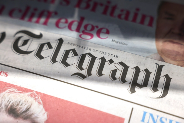 Groot-Brittannië: zorgen om Chinese invloed na eventuele overname Telegraph-kranten