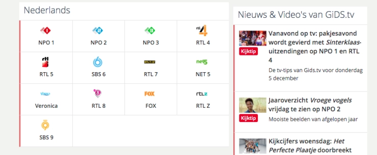 Talpa Network neemt aanbieder van online zenderoverzichten over