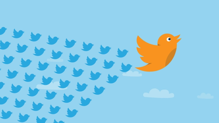 Twitter weert advertenties Russische media