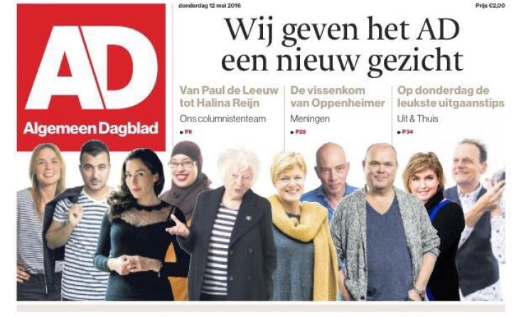 AD en regionalen met nieuwe vorm en columnisten