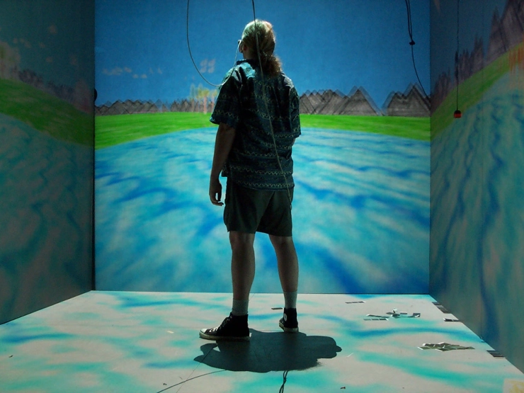 Fontys Hogeschool Journalistiek bouwt ‘VR Cave’