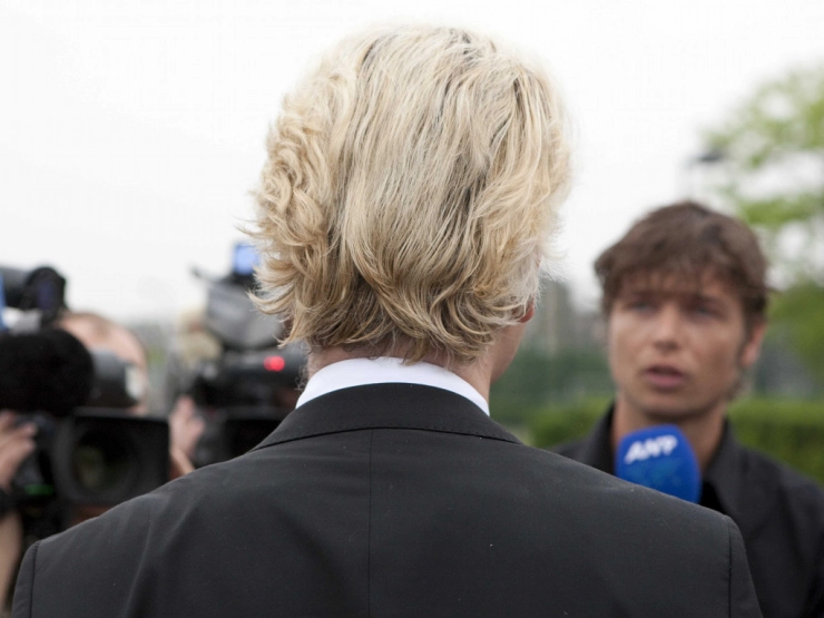 Wilders het vaakst in de media