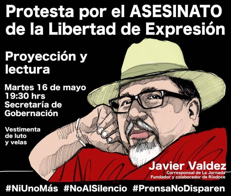 Campagne voor Mexicaanse journalisten