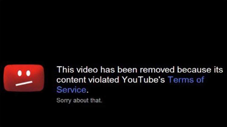YouTube-algoritme wist potentieel uniek documentair materiaal